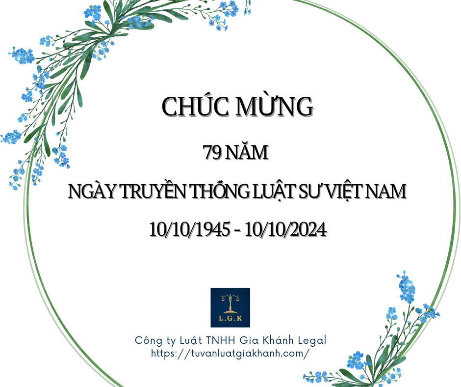 Chúc mừng Ngày truyền thống Luật sư Việt Nam 10/10